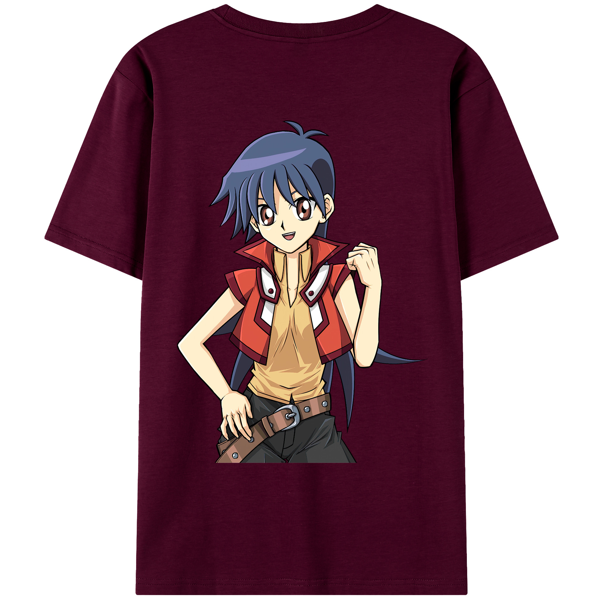 遊☆戯☆王 Yu-Gi-Oh! レディース半袖Tシャツ(バックプリント)